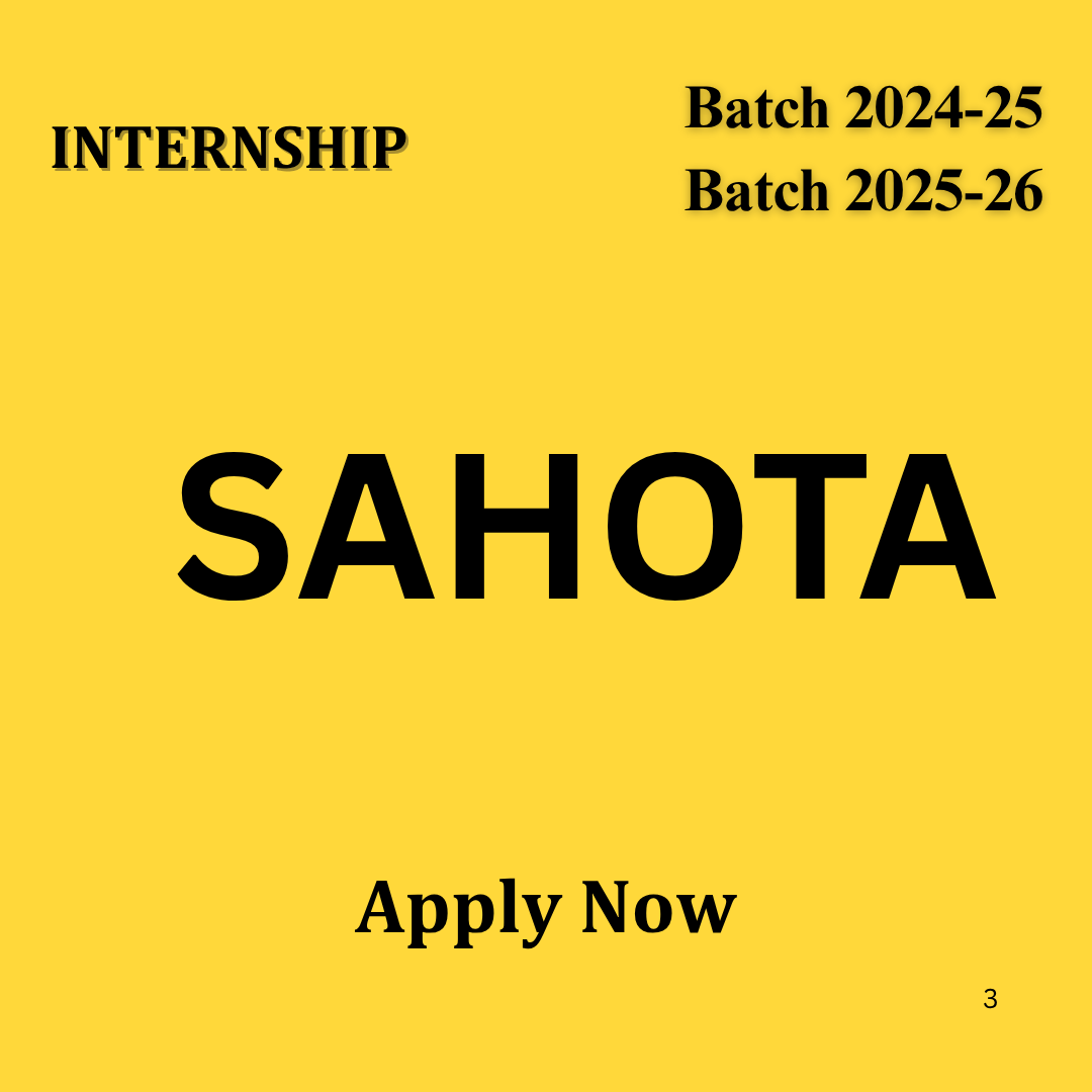 Company Name: SAHOTA INFO PRIVATE LIMITED