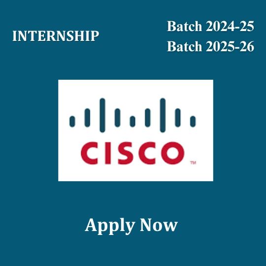 Company Name: Cisco Internship 2026