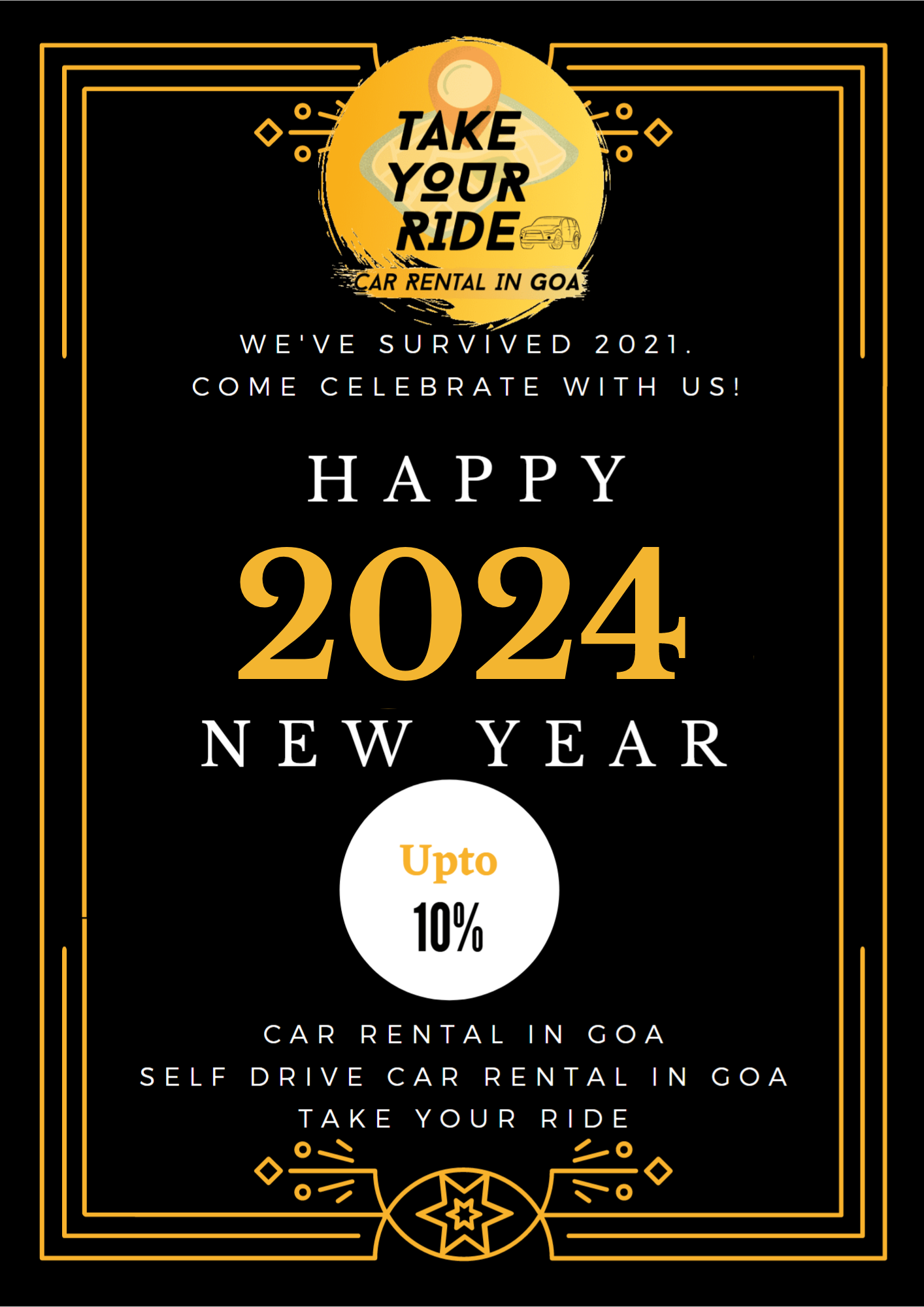 New Year 2022 Sale, Car Rental in Goa