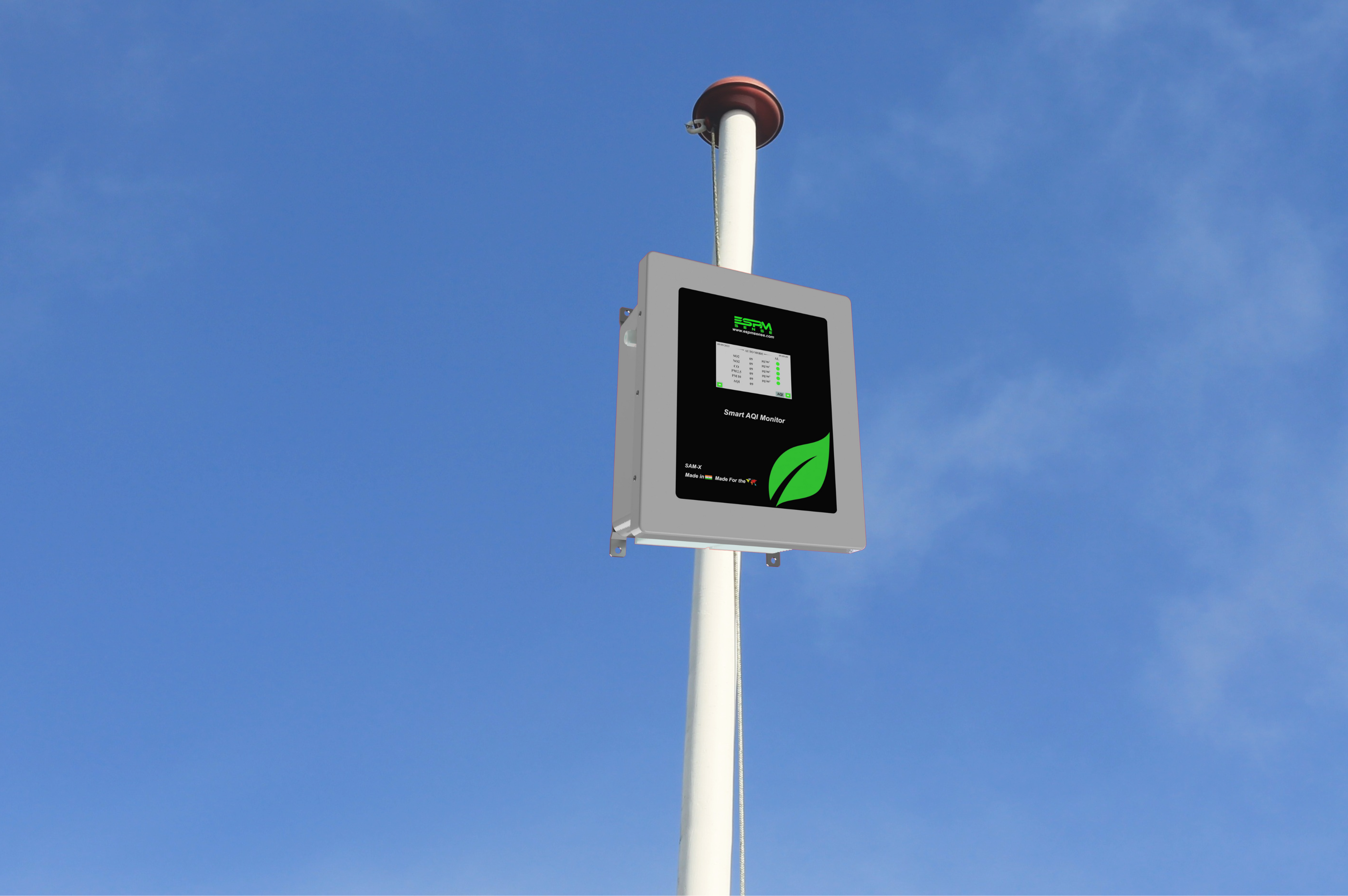 Ambient AQI Monitor & Weather Station Mounting Height