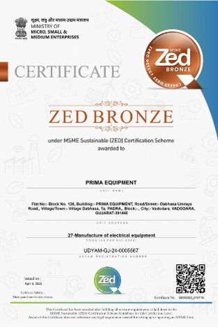 ZED bronze certificate