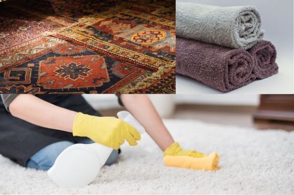 keep rugs & other clean