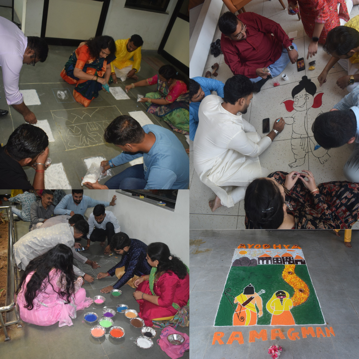 rangoli competation