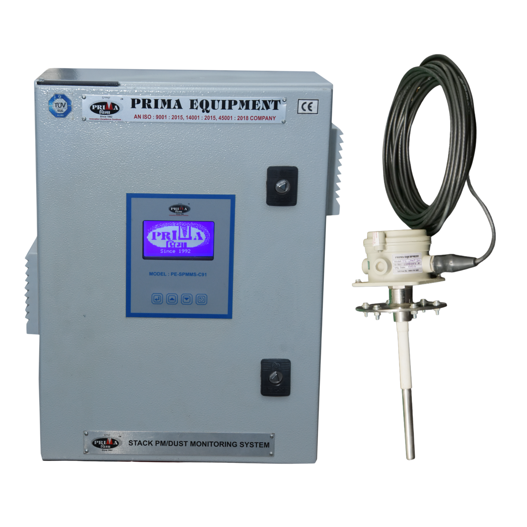 TRIBO enclosure with probe