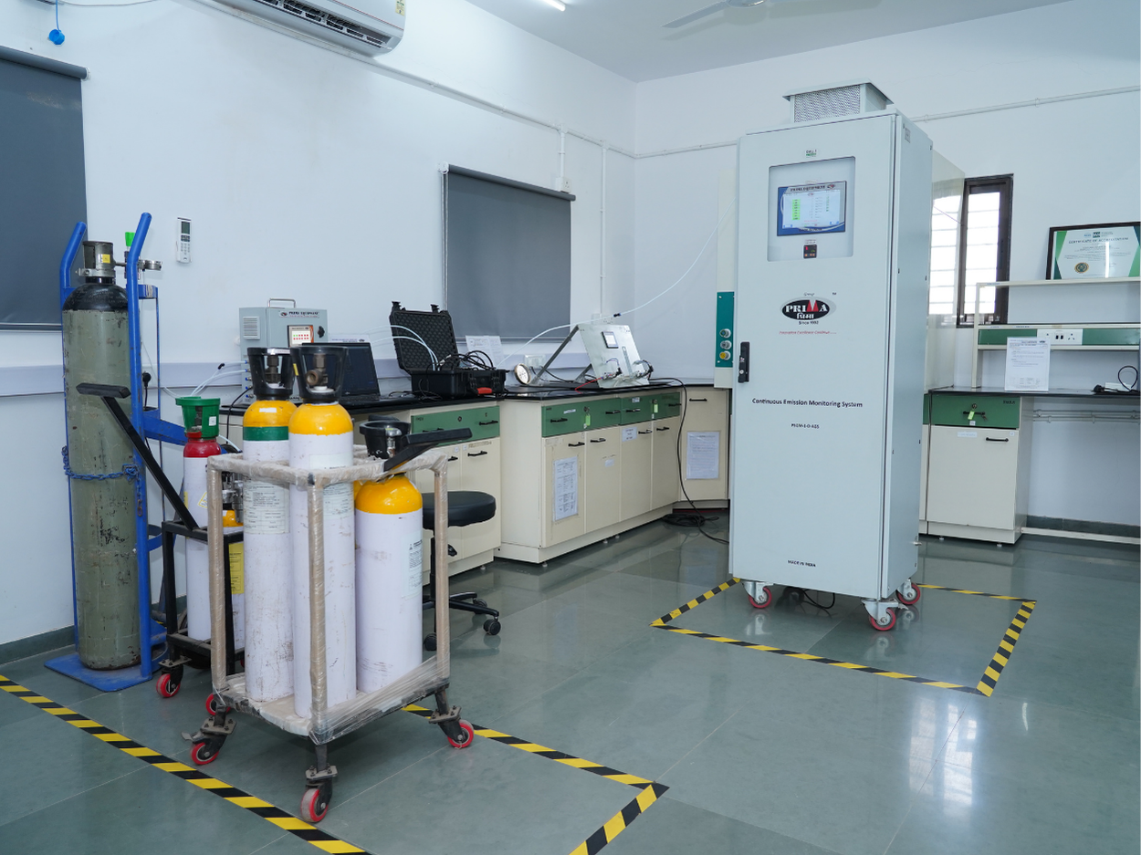 cems testing iwith cylinder