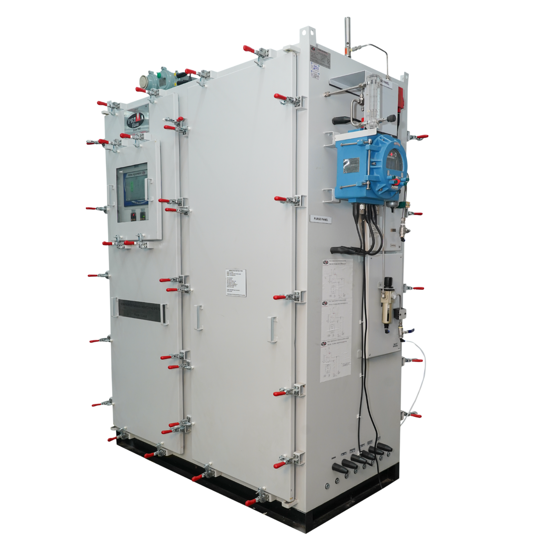 double door purge panel