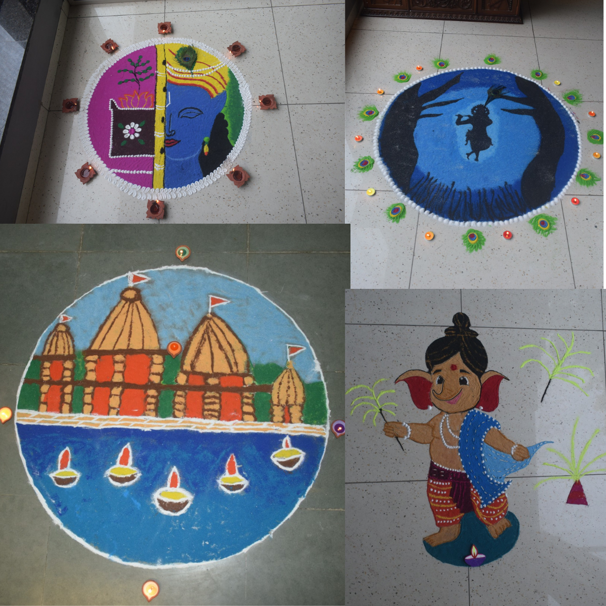 rangoli by employee