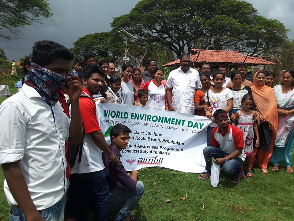 World Environment day Aimfill Cochin Branch
