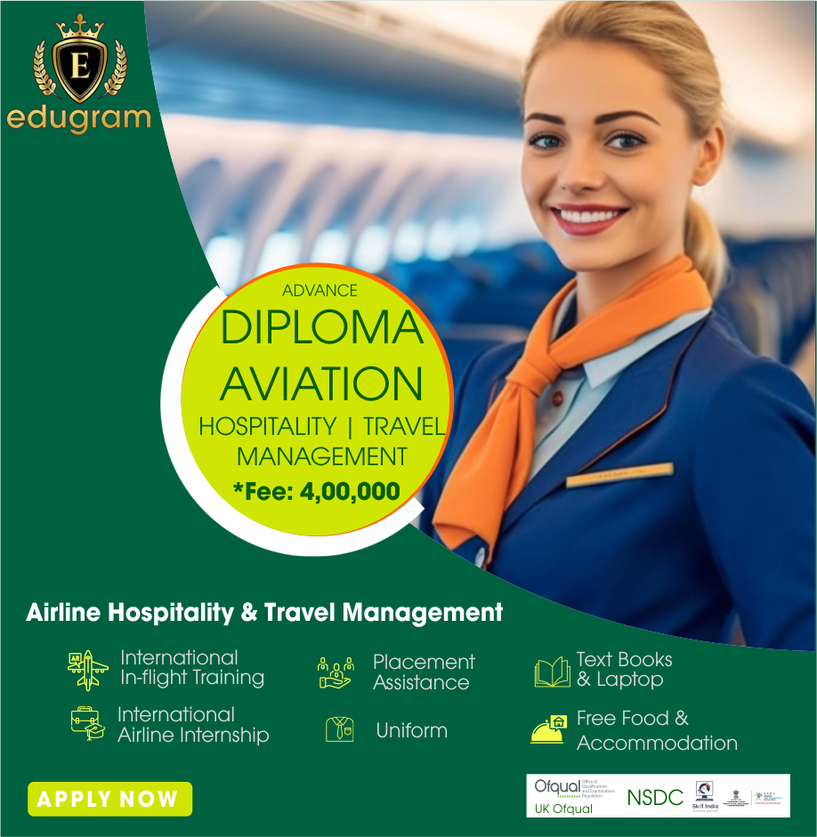 edugram Advanced Aviation Diploma with BBA package