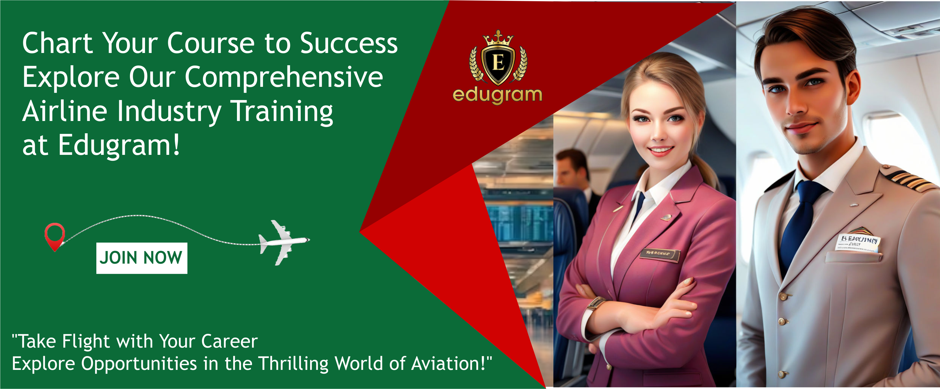 edugram Airline Aviation BBA MBA courses