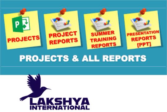 LAKSHYA INTERNATIONAL project support