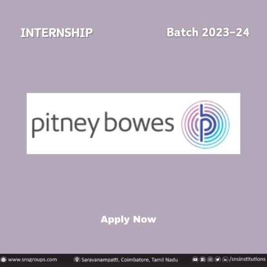Pitney Bowes-intern