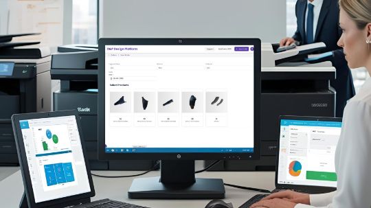 Advanced Multi jet Fusion technology and medical grade materials for light weight comfortable use