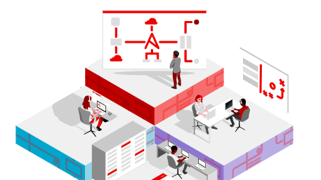 Increase efficiency, security, and speed. Solve problems once, in one place, and scale up. IT automation and management solutions from Red Hat support stability and security, all while saving time.